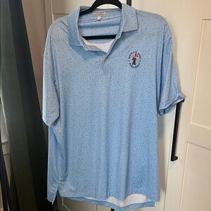 Peter Millar 2024 US Open Blue Polo Shirt